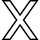 x logo